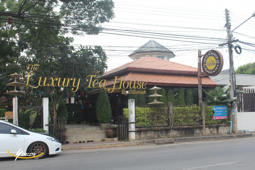 แวะชิมกาแฟ ร้าน ไม้โอ๊ค 2 พิษณุโลก (The Luxury Tea House by MaiOak)